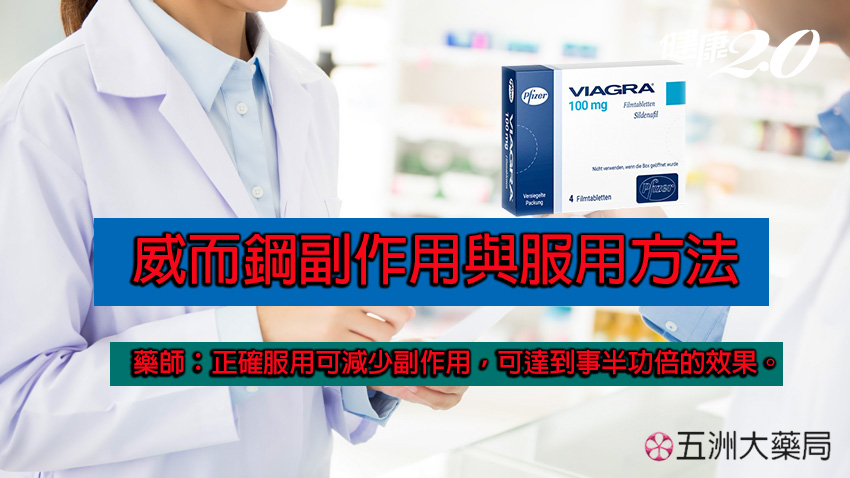 威而鋼副作用與服用方法